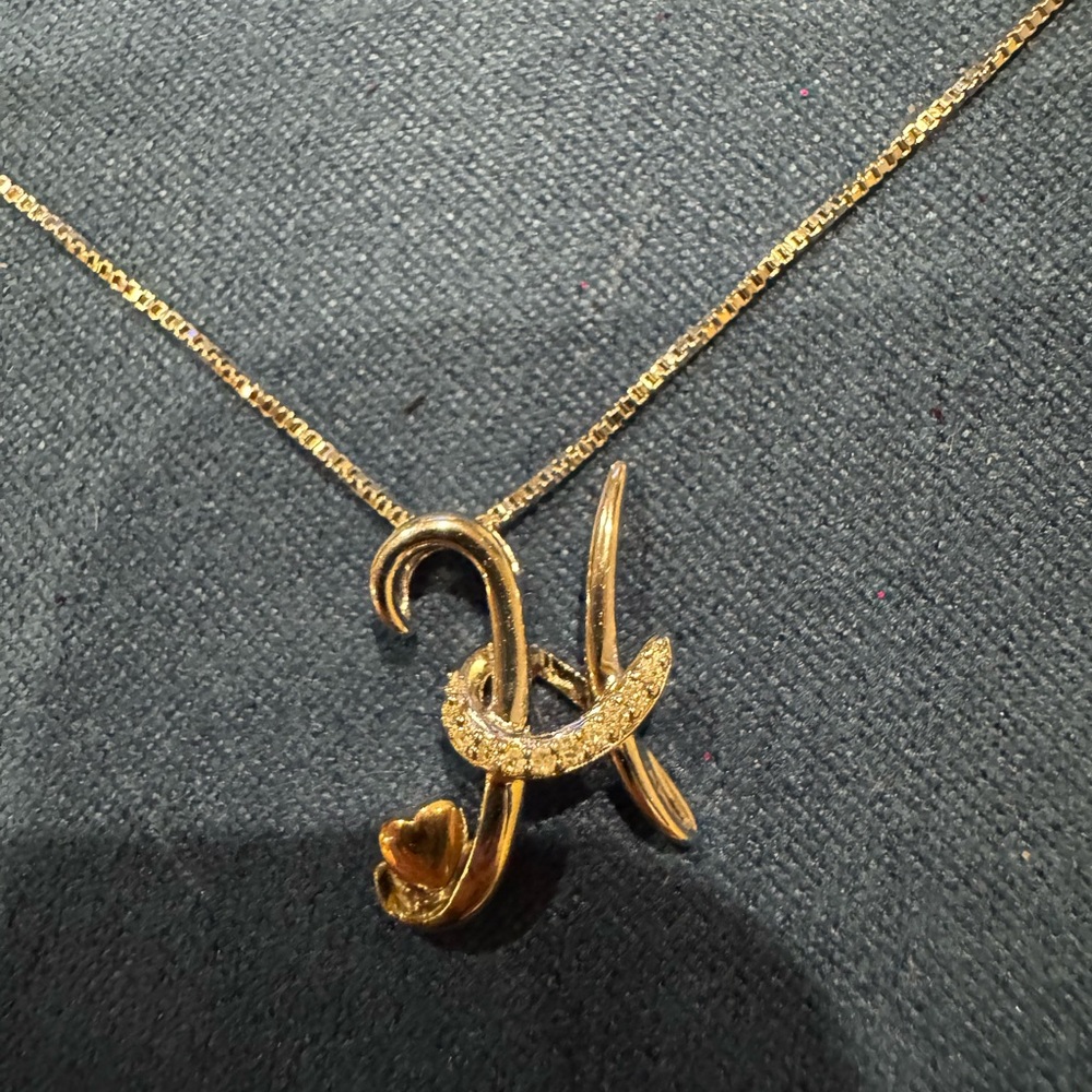 H Monogrammed Helzberg Necklace